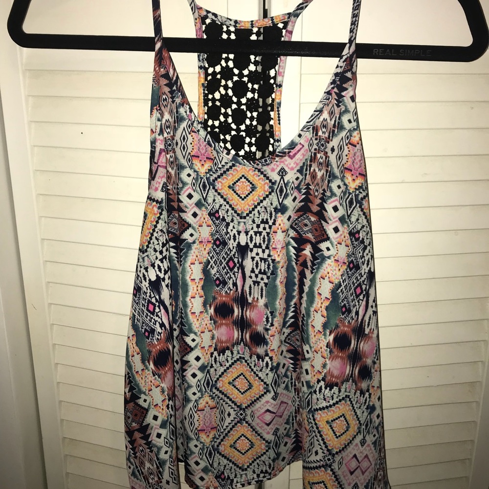 Lush strap tank top
